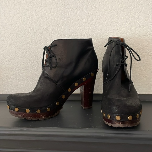 Marc by Marc Jacobs ankle boots size Eu 38 Us 7,5  fall colors clogs - Picture 4 of 9